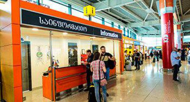 Tbilisi airport. Photo by the press service of the airport Tbilisi airport. Photo by the press service of the airport