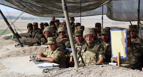 Azerbaijani soldiers. Photo: https://mod.gov.az/ru/foto-arhiv-045/?gid=20031 Azerbaijani soldiers. Photo: https://mod.gov.az/ru/foto-arhiv-045/?gid=20031