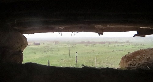 Combat positions in Nagorno-Karabakh conflict zone. Photo by Alvard Grigoryan for the Caucasian Knot Combat positions in Nagorno-Karabakh conflict zone. Photo by Alvard Grigoryan for the Caucasian Knot