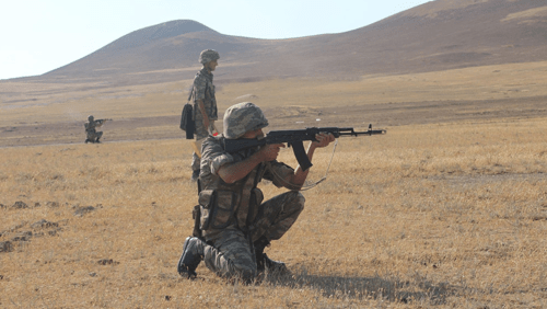 Azerbaijani soldiers. Photo: press service of the Ministry of Defence of Azerbaijan, https://mod.gov.az Azerbaijani soldiers. Photo: press service of the Ministry of Defence of Azerbaijan, https://mod.gov.az