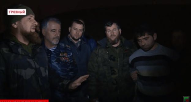 Screenshot of the video by the Grozny TV channel "In Chechnya, a member of an illegal armed formation hiding during a special operation in the Kurchaloi district was captured" https://youtu.be/n1ZXQ-2qdRA Screenshot of the video by the Grozny TV channel "In Chechnya, a member of an illegal armed formation hiding during a special operation in the Kurchaloi district was captured" https://youtu.be/n1ZXQ-2qdRA