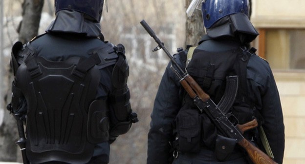 The police in Baku. Photo: REUTERS/David Mdzinarishvili The police in Baku. Photo: REUTERS/David Mdzinarishvili