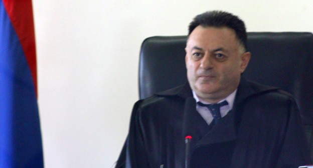 David Grigoryan in the courtroom. Photo by Tigran Petrosyan for the Caucasian Knot David Grigoryan in the courtroom. Photo by Tigran Petrosyan for the Caucasian Knot