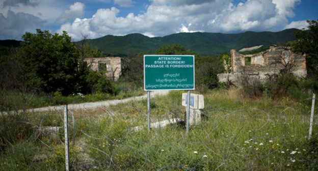 The border between Georgia and Sout Ossetia. Photo: REUTERS/David Mdzinarishvili The border between Georgia and Sout Ossetia. Photo: REUTERS/David Mdzinarishvili