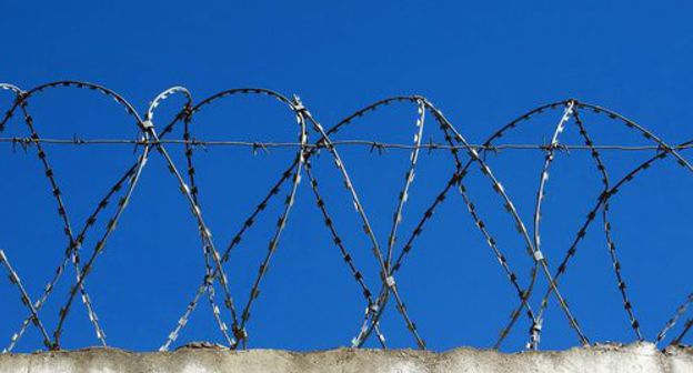 Barbed wire. Photo by Nina Tumanova for the "Caucasian Knot" Barbed wire. Photo by Nina Tumanova for the "Caucasian Knot"