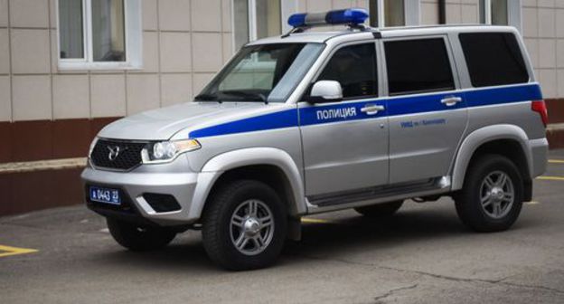 A police car. © Photo by Yelena Sineok, Yuga.ru A police car. © Photo by Yelena Sineok, Yuga.ru