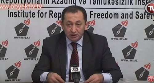 Aliabbas Rustamov. Screenshot of the video by Obyektiv Tv https://www.youtube.com/watch?v=fKABPKhkGHc Aliabbas Rustamov. Screenshot of the video by Obyektiv Tv https://www.youtube.com/watch?v=fKABPKhkGHc