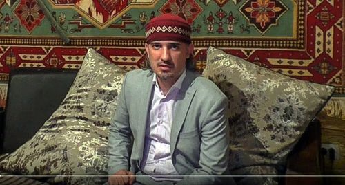 Zurab Gadjiev. Screenshot from video posted by the Dagestani Historical and Geographical Society, https://www.youtube.com/watch?time_continue=351&v=naKEs71yC5c