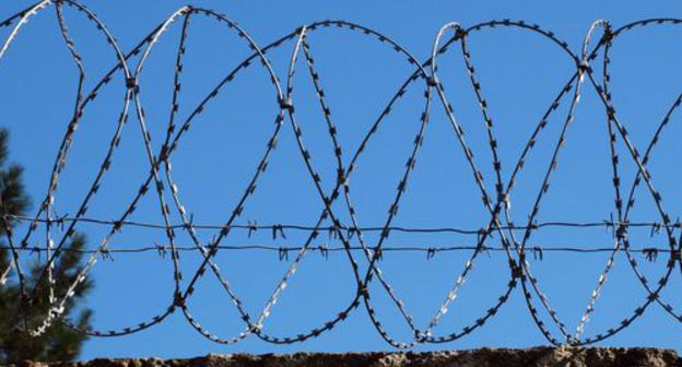 Fence of high security facility. Photo by Nina Tumanova for the Caucasian Knot Fence of high security facility. Photo by Nina Tumanova for the Caucasian Knot