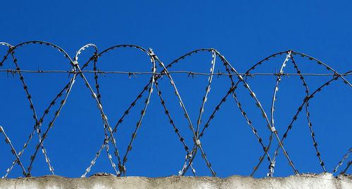 Razor wire. Photo by Nina Tumanova for the Caucasian Knot Razor wire. Photo by Nina Tumanova for the Caucasian Knot