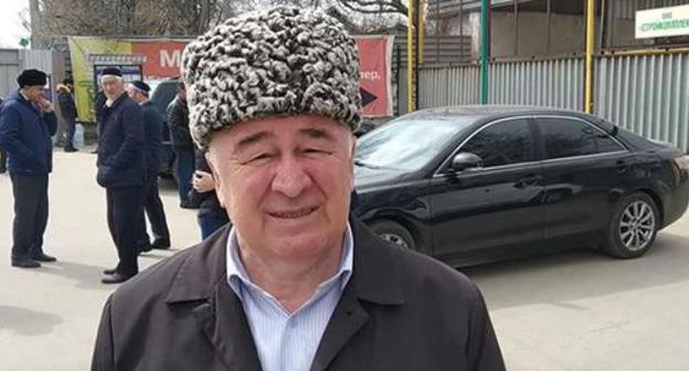 Malsag Uzhakhov. Screenshot of the video by the "Caucasian Knot" Malsag Uzhakhov. Screenshot of the video by the "Caucasian Knot"