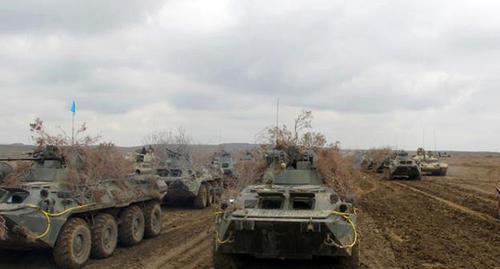 Military vehicles of the Azerbaijani army. Photo by the press service of the Ministry of Defence for Azerbaijan https://mod.gov.az/ru/foto-arhiv-045/?gid=21985 Military vehicles of the Azerbaijani army. Photo by the press service of the Ministry of Defence for Azerbaijan https://mod.gov.az/ru/foto-arhiv-045/?gid=21985
