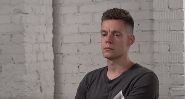 Yuri Dud. Screenshot of the video https://www.youtube.com/watch?v=vF1UGmi5m8s Yuri Dud. Screenshot of the video https://www.youtube.com/watch?v=vF1UGmi5m8s