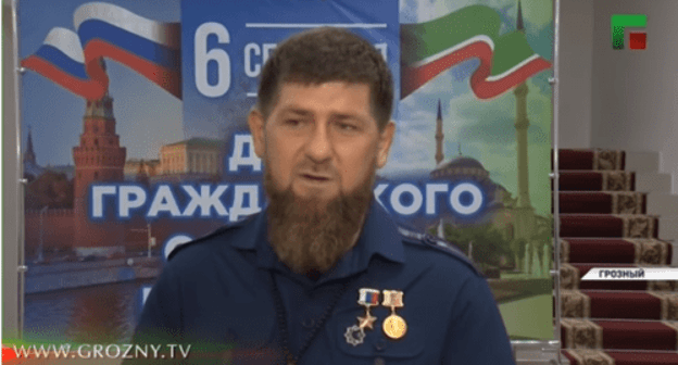 Ramzan Kadyrov offered Pavel Mamaev and Alexander Kokorin to join the "Akhmat" FC on air of the "Grozny" TV Company. Screenshot of the video https://newsvideo.su/video/11401868 Ramzan Kadyrov offered Pavel Mamaev and Alexander Kokorin to join the "Akhmat" FC on air of the "Grozny" TV Company. Screenshot of the video https://newsvideo.su/video/11401868