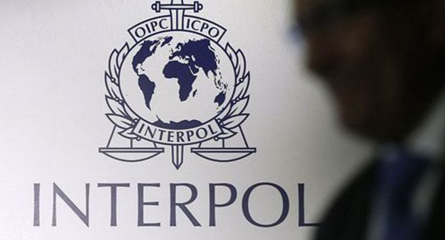 Interpol logo. Photo: REUTERS/Edgar Su Interpol logo. Photo: REUTERS/Edgar Su