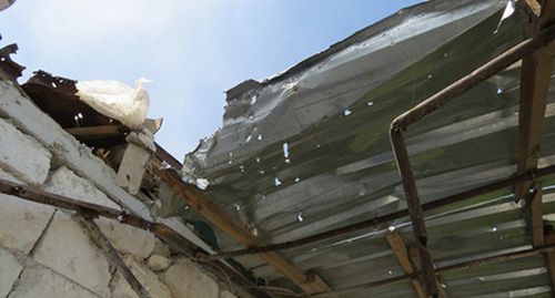 Effects of artillery shelling, Nagorno-Karabakh. Photo by Alvard Grigoryan for the Caucasian Knot Effects of artillery shelling, Nagorno-Karabakh. Photo by Alvard Grigoryan for the Caucasian Knot