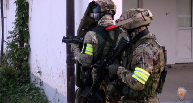 The counterterrorist operation in Chegem. Photo by the press service of NAC http://nac.gov.ru/kontrterroristicheskie-operacii/v-hode-kto-v-chegeme-neytralizovany-dvoe.html#&gid=1&pid=2 The counterterrorist operation in Chegem. Photo by the press service of NAC http://nac.gov.ru/kontrterroristicheskie-operacii/v-hode-kto-v-chegeme-neytralizovany-dvoe.html#&gid=1&pid=2