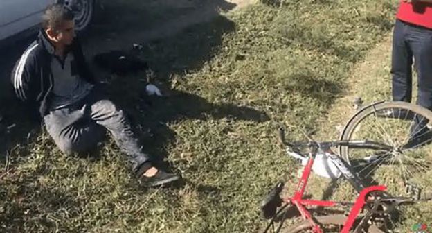 The detention of a 19-year-old suspected militant in Dagestan. Photo: screenshot of the video by the RIA "Dagestan" https://www.youtube.com/watch?v=0j9HqCxqvQ0 The detention of a 19-year-old suspected militant in Dagestan. Photo: screenshot of the video by the RIA "Dagestan" https://www.youtube.com/watch?v=0j9HqCxqvQ0