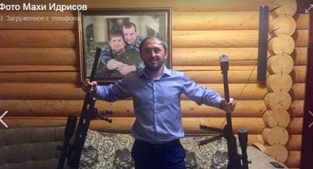 Makhi Idrisov. Screenshot of Makhi Idrisov's Facebook page: https://www.facebook.com/photo.php?fbid=698280217030610&set=pb.100005459130534.-2207520000.1569410349.&type=3&theater Makhi Idrisov. Screenshot of Makhi Idrisov's Facebook page: https://www.facebook.com/photo.php?fbid=698280217030610&set=pb.100005459130534.-2207520000.1569410349.&type=3&theater