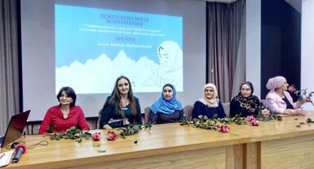 The award named after Doctor Aishat Magomedova nominees who got into the final. September 29, 2019. Photo by Rasul Magomedov for the "Caucasian Knot" The award named after Doctor Aishat Magomedova nominees who got into the final. September 29, 2019. Photo by Rasul Magomedov for the "Caucasian Knot"