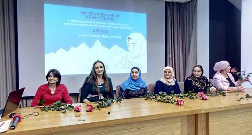 The award named after Doctor Aishat Magomedova nominees who got into the final. September 29, 2019. Photo by Rasul Magomedov for the "Caucasian Knot" The award named after Doctor Aishat Magomedova nominees who got into the final. September 29, 2019. Photo by Rasul Magomedov for the "Caucasian Knot"