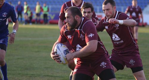 Georgian rugby players. Photo © : Georgian Rugby / FB Georgian rugby players. Photo © : Georgian Rugby / FB