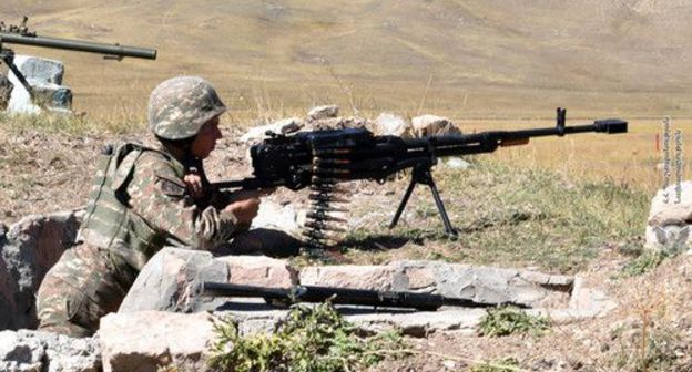 An armenian soldier. Photo by the press service of the Armenian Ministry of Defence http://www.mil.am/ru/news/6911 An armenian soldier. Photo by the press service of the Armenian Ministry of Defence http://www.mil.am/ru/news/6911