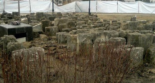 Churtas moved from the memorial complex of victims of deportation in 2014. Photo by the Caucasian Knot correspondent Churtas moved from the memorial complex of victims of deportation in 2014. Photo by the Caucasian Knot correspondent