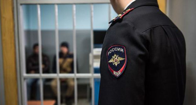 In the police department. Photo: Elena Sineok, Yuga.ru In the police department. Photo: Elena Sineok, Yuga.ru