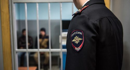 In the police department. Photo: Elena Sineok, Yuga.ru In the police department. Photo: Elena Sineok, Yuga.ru