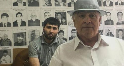 Magomed Katsiev (on the right) and Khasan Katsiev. Photo by the Human Rights Centre (HRC) "Memorial" https://memohrc.org Magomed Katsiev (on the right) and Khasan Katsiev. Photo by the Human Rights Centre (HRC) "Memorial" https://memohrc.org