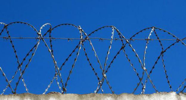 Barbed wire. Photo by Nina Tumanova for the "Caucasian Knot" Barbed wire. Photo by Nina Tumanova for the "Caucasian Knot"