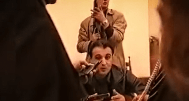 Terrorists in the Armenian Parliament. Screenshot from PARA TV documentary "October 27. 18 years later " https://www.youtube.com/watch?v=LyIKm3nDAvo Terrorists in the Armenian Parliament. Screenshot from PARA TV documentary "October 27. 18 years later " https://www.youtube.com/watch?v=LyIKm3nDAvo