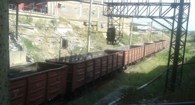 Railroad in Armenia. Photo by Armine Martirosyan for the Caucasian Knot Railroad in Armenia. Photo by Armine Martirosyan for the Caucasian Knot