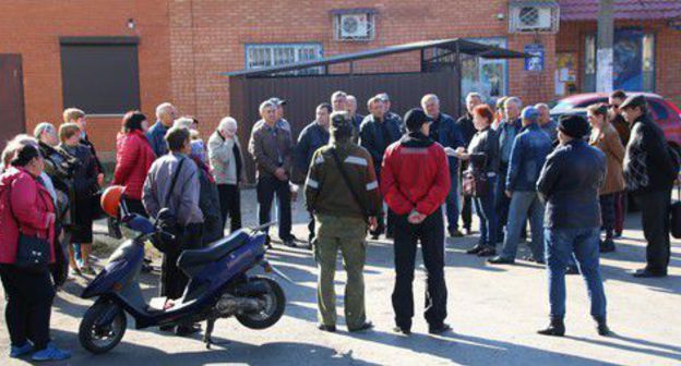 Picket of miners in Gukovo, October 26, 2019. Photo by Vyacheslav Prudnikov for the Caucasian Knot Picket of miners in Gukovo, October 26, 2019. Photo by Vyacheslav Prudnikov for the Caucasian Knot