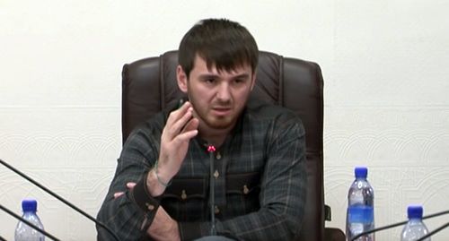 Islam Kadyrov at a briefing. Screenshot of the video on the channel of the mayor of Grozny https://www.youtube.com/watch?v=s57bt97hYiM Islam Kadyrov at a briefing. Screenshot of the video on the channel of the mayor of Grozny https://www.youtube.com/watch?v=s57bt97hYiM