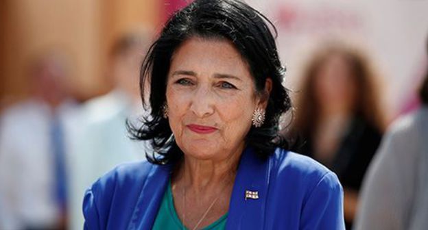 Georgian President Salome Zurabishvili. Photo: REUTERS/Benoit Tessier Georgian President Salome Zurabishvili. Photo: REUTERS/Benoit Tessier