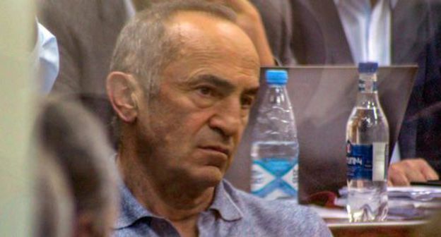 Robert Kocharyan in the courtroom. Photo by Tigran Petrosyan for the Caucasian Knot Robert Kocharyan in the courtroom. Photo by Tigran Petrosyan for the Caucasian Knot