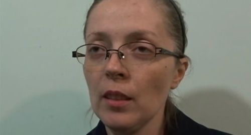Krasnodar activist Yana Antonova. Screenshot from Facebook video: https://www.facebook.com/MBKhMedia/videos/627970580950184/?v=627970580950184 Krasnodar activist Yana Antonova. Screenshot from Facebook video: https://www.facebook.com/MBKhMedia/videos/627970580950184/?v=627970580950184