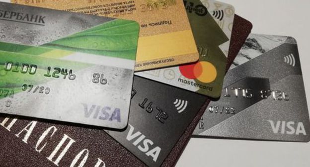 Bank cards. Photo by Nina Tumanova for the Caucasian Knot Bank cards. Photo by Nina Tumanova for the Caucasian Knot