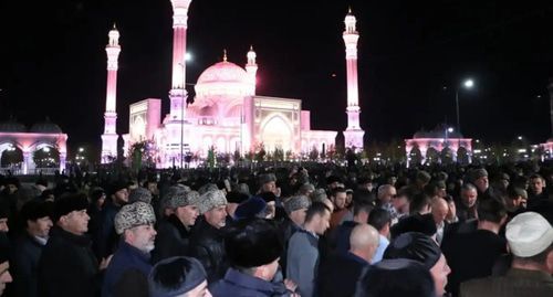 Celebration of the birthday of Prophet Muhammad in Shali. Photo: press service of the head and government of the Chechen Republic. http://chechnya.gov.ru/ Celebration of the birthday of Prophet Muhammad in Shali. Photo: press service of the head and government of the Chechen Republic. http://chechnya.gov.ru/