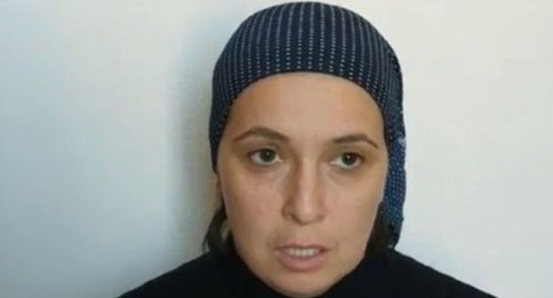 Kaira Khinchagova, Timur Khinchagov's sister. Screenshot of the video on "Rajdian" YouTube channel https://www.youtube.com/watch?v=ZI7ri9DP0pI Kaira Khinchagova, Timur Khinchagov's sister. Screenshot of the video on "Rajdian" YouTube channel https://www.youtube.com/watch?v=ZI7ri9DP0pI
