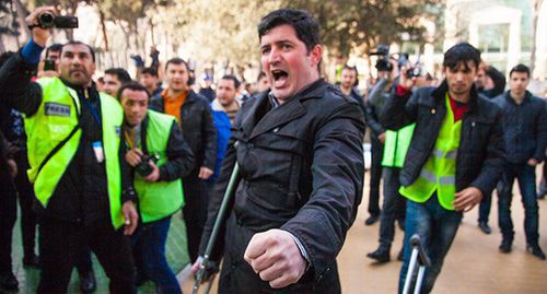 Asif Yusifli, Member of the Presidium of the Popular Front Party of Azerbaijan (PFPA). Photo: Aziz Karimov, Meydan TV Asif Yusifli, Member of the Presidium of the Popular Front Party of Azerbaijan (PFPA). Photo: Aziz Karimov, Meydan TV