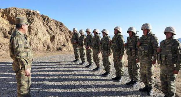 Soldiers of the Azerbaijani army. Photo by the press service of the Ministry of Defence of Azerbaijan https://mod.gov.az/ru/foto-arhiv-045/?gid=24733 Soldiers of the Azerbaijani army. Photo by the press service of the Ministry of Defence of Azerbaijan https://mod.gov.az/ru/foto-arhiv-045/?gid=24733