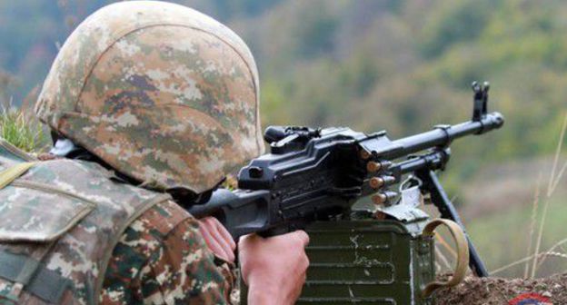 A soldier of the Defence Army. Photo by the press service of the Ministry of Defence of the Nagorno-Karabakh Republic A soldier of the Defence Army. Photo by the press service of the Ministry of Defence of the Nagorno-Karabakh Republic