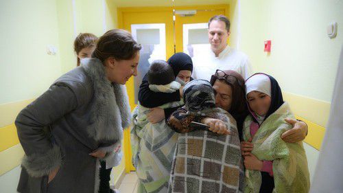 Russian children evacuated from Syria handed over to relatives . Photo: press service of the Children's Ombudsperson of Russia, http://deti.gov.ru/articles/news/anna-kuznecova-vstretila-rossijskih-detej-vyvezennyh-iz-sirii Russian children evacuated from Syria handed over to relatives . Photo: press service of the Children's Ombudsperson of Russia, http://deti.gov.ru/articles/news/anna-kuznecova-vstretila-rossijskih-detej-vyvezennyh-iz-sirii