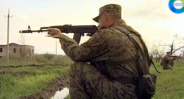 Border guards in South Ossetia. Screenshot of the video by the sojuzniki channel https://www.youtube.com/watch?v=nqFjiiGJQ3g Border guards in South Ossetia. Screenshot of the video by the sojuzniki channel https://www.youtube.com/watch?v=nqFjiiGJQ3g