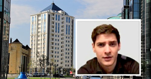 Mairbek Amaev. Photo: ChP/Chechnya Instagram, https://www.instagram.com/p/B6GwCGRFB7d/, Grozny, photo by Magomed Magomedov. Collage made by the Caucasian Knot Mairbek Amaev. Photo: ChP/Chechnya Instagram, https://www.instagram.com/p/B6GwCGRFB7d/, Grozny, photo by Magomed Magomedov. Collage made by the Caucasian Knot