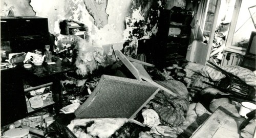 An apartment pillaged during the pogroms in Baku. Photo: http://karabakhrecords.info/photo.html An apartment pillaged during the pogroms in Baku. Photo: http://karabakhrecords.info/photo.html