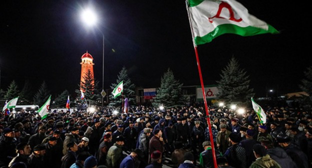Rally in Magas, October 2018. Photo: REUTERS/Maxim Shemetov Rally in Magas, October 2018. Photo: REUTERS/Maxim Shemetov